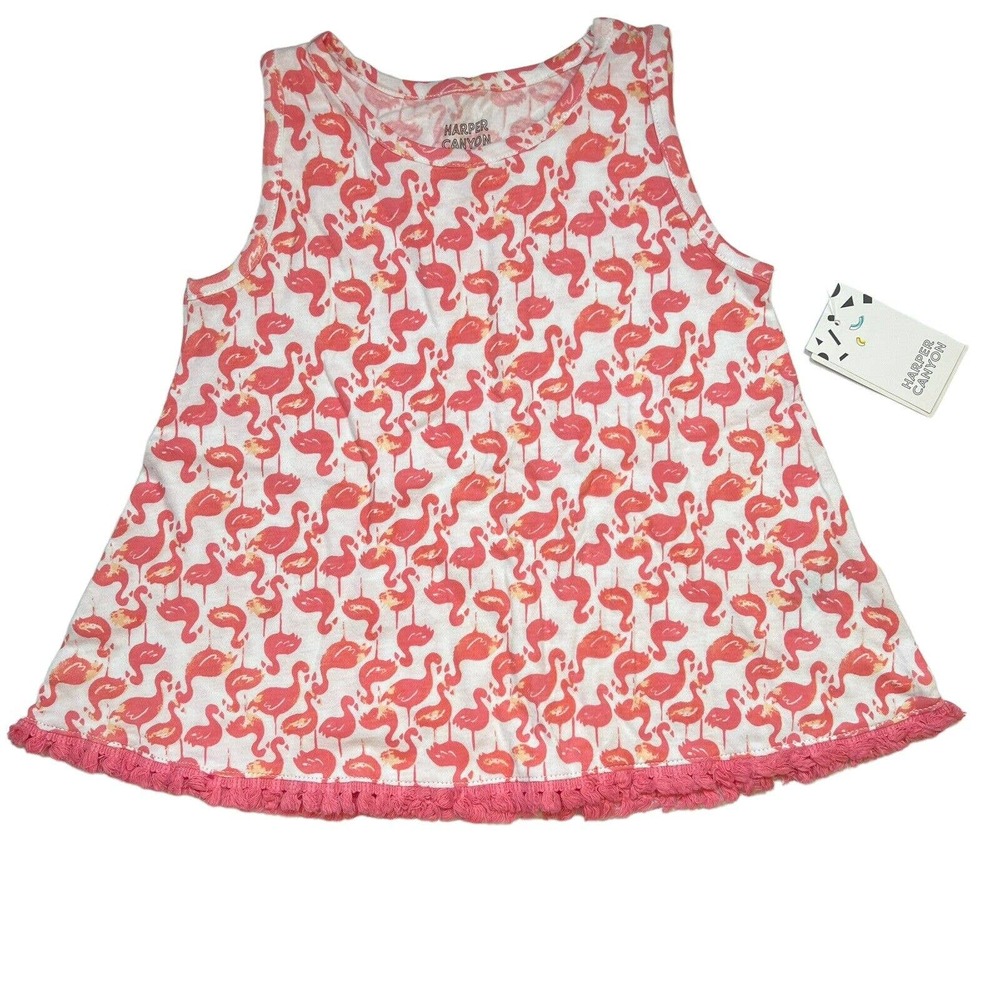 Harper Canyon Pink Flamingo Dress‎ 5 New